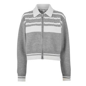 Couture Womens/Ladies Emblem Knitted Sweater / Gray